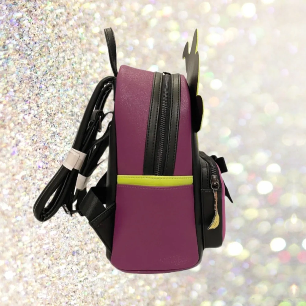 Loungefly Disney Wickedly Cute Witch Minnie Cosplay Gitd Mini Backpack - Picture 6 of 10
